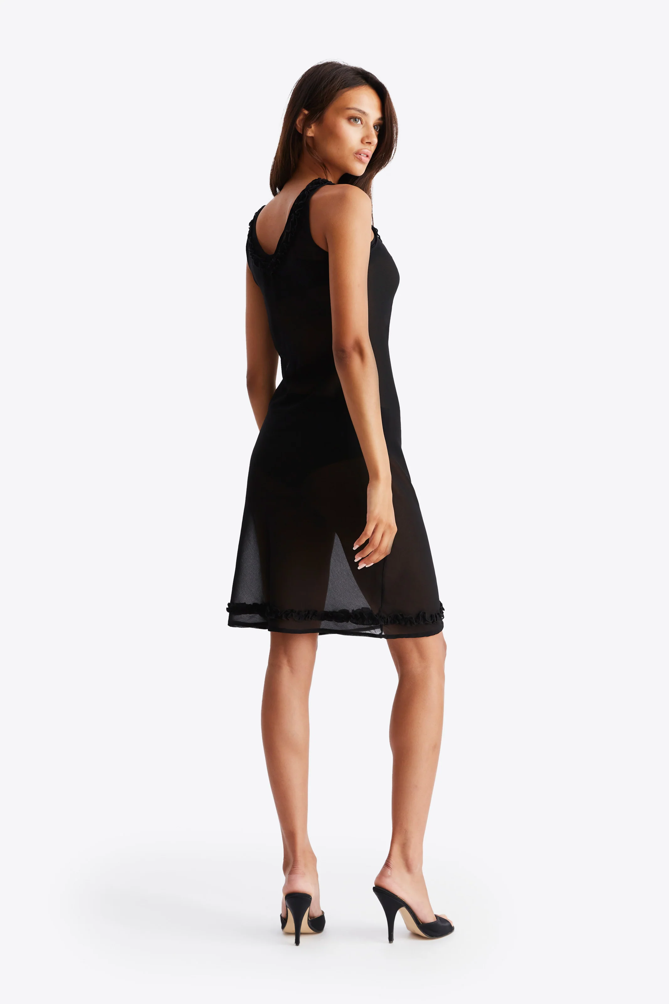 Camelia Dress - Black - Image 4