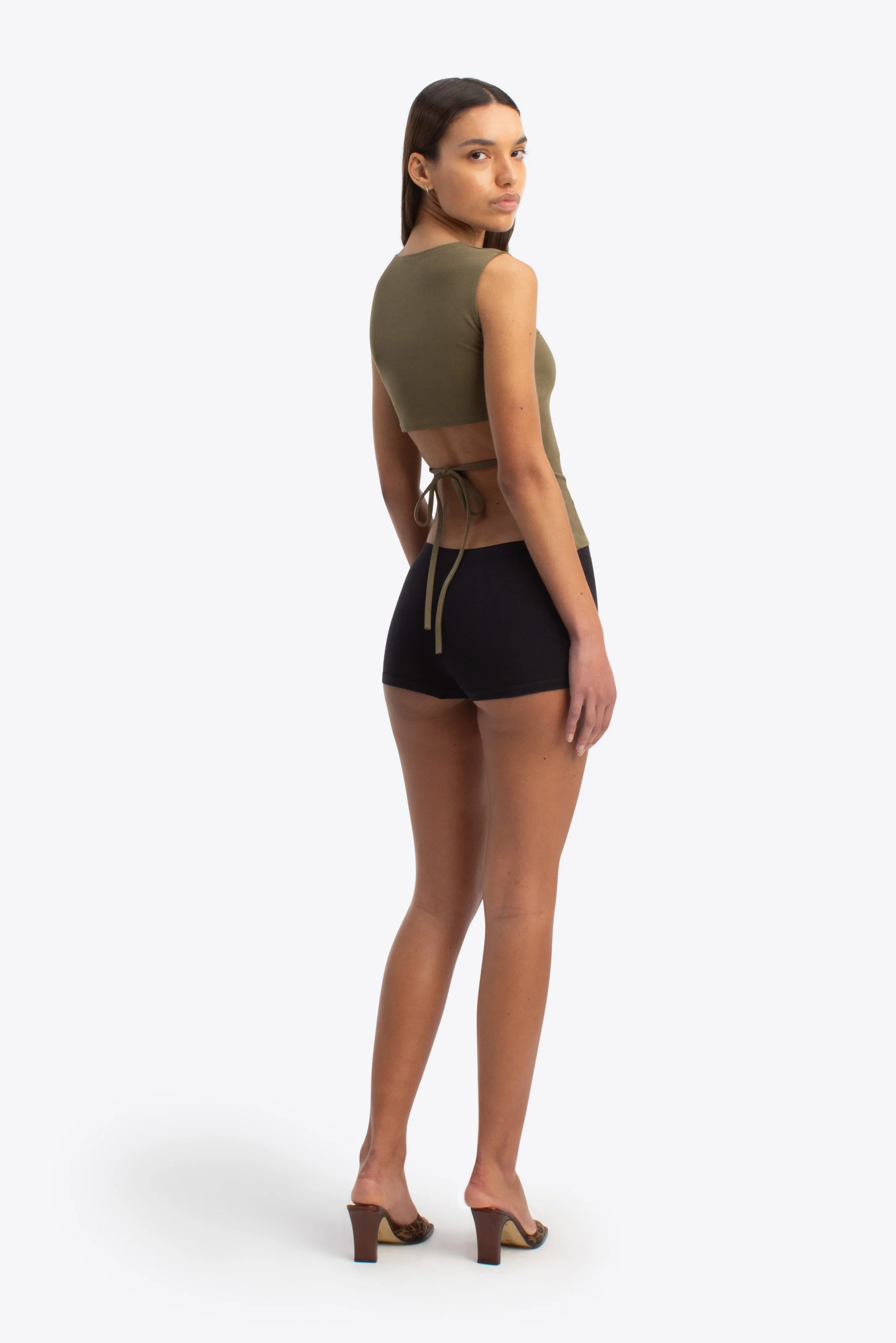 Gina Top - Khaki - Image 4