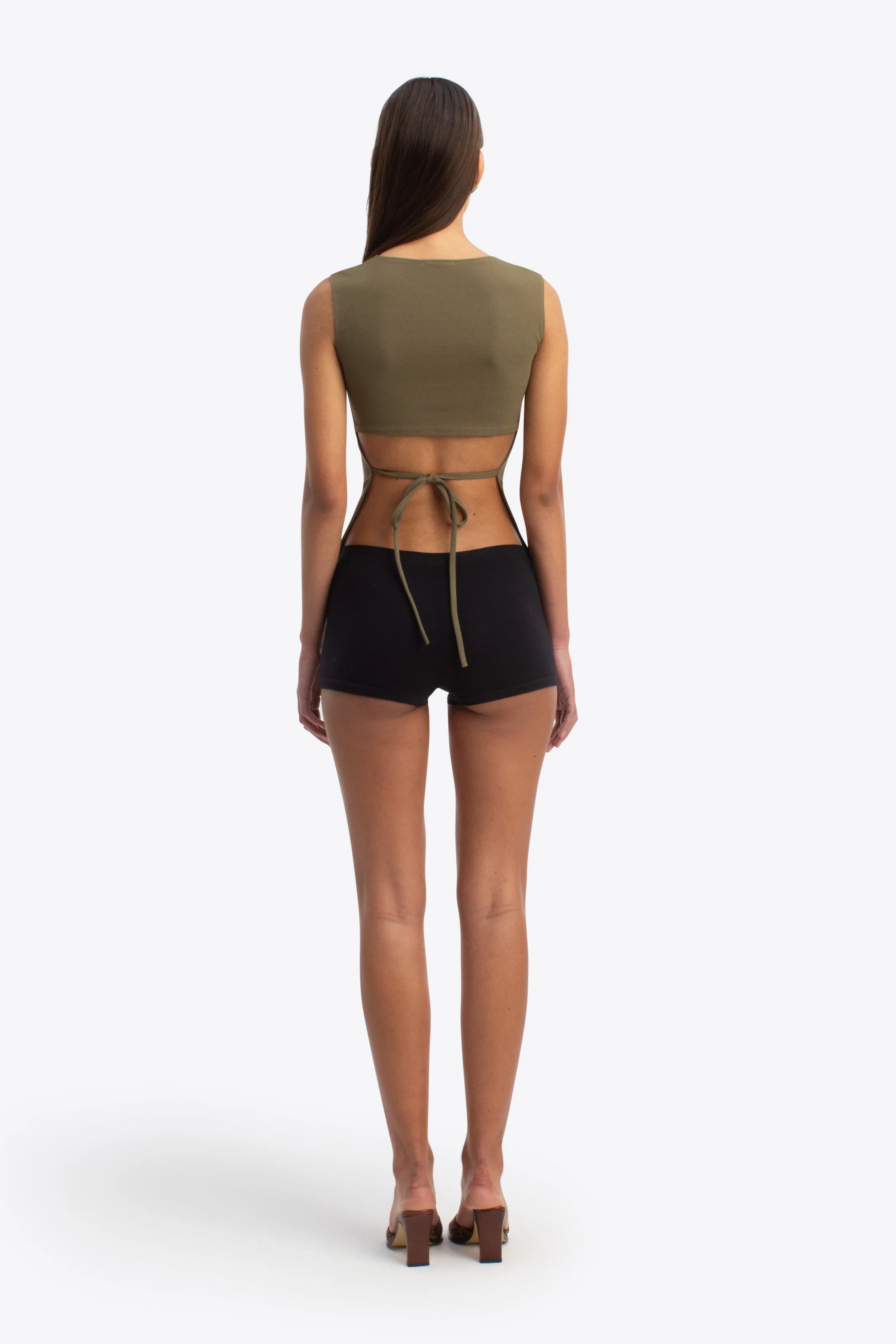Gina Top - Khaki - Image 5