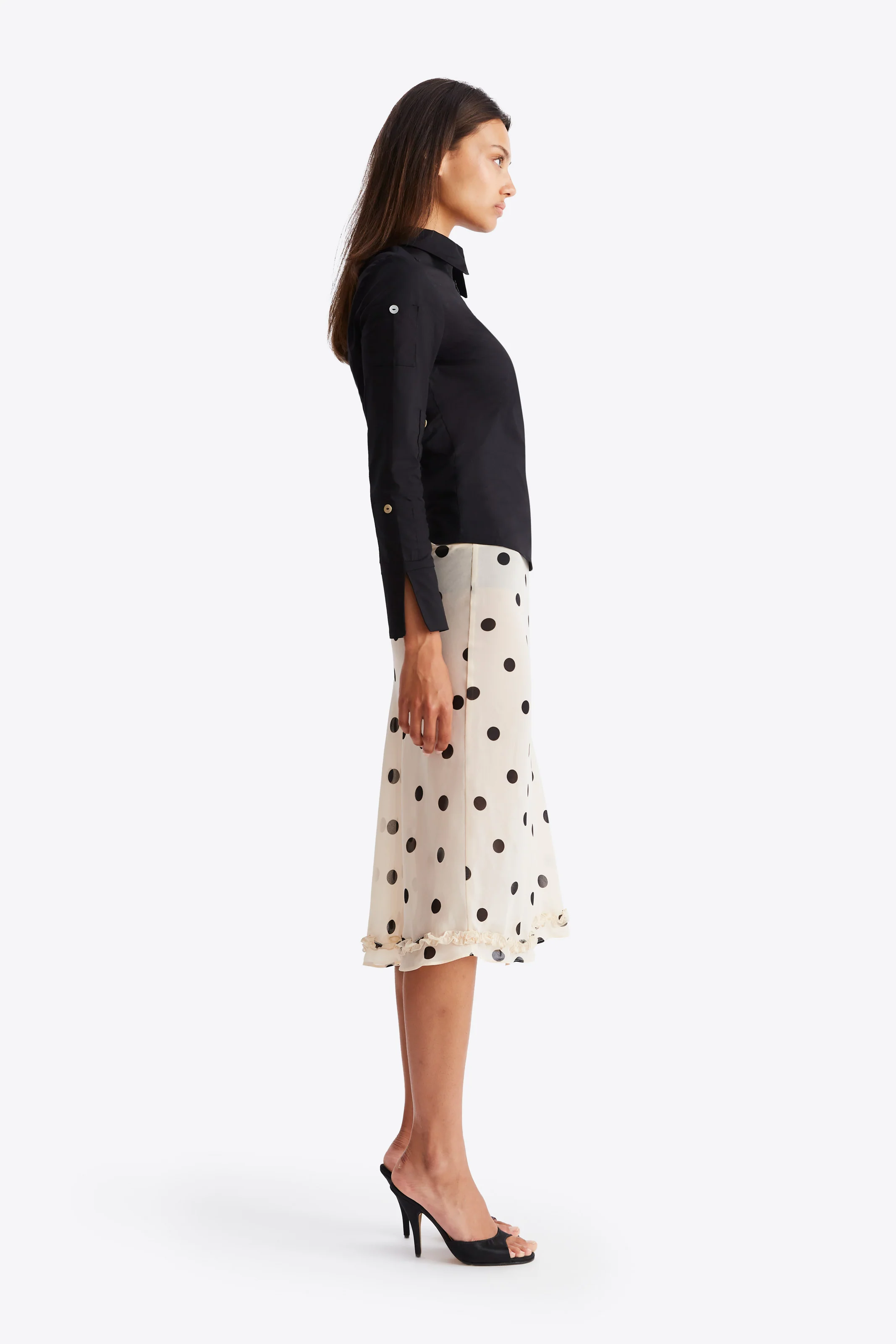 Meadow Skirt - Butter Polka Dot - Image 3