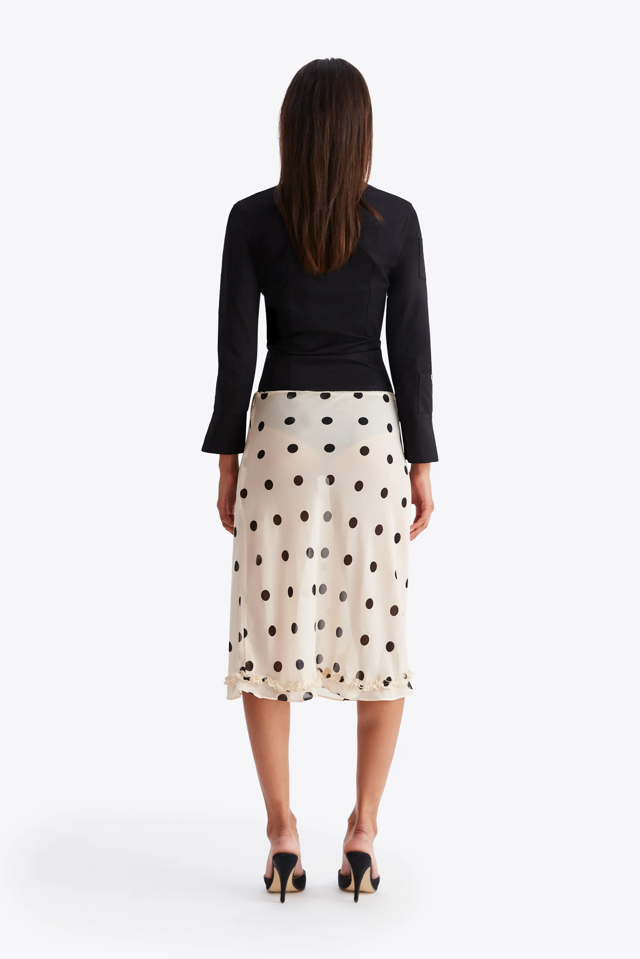 Meadow Skirt - Butter Polka Dot - Image 5