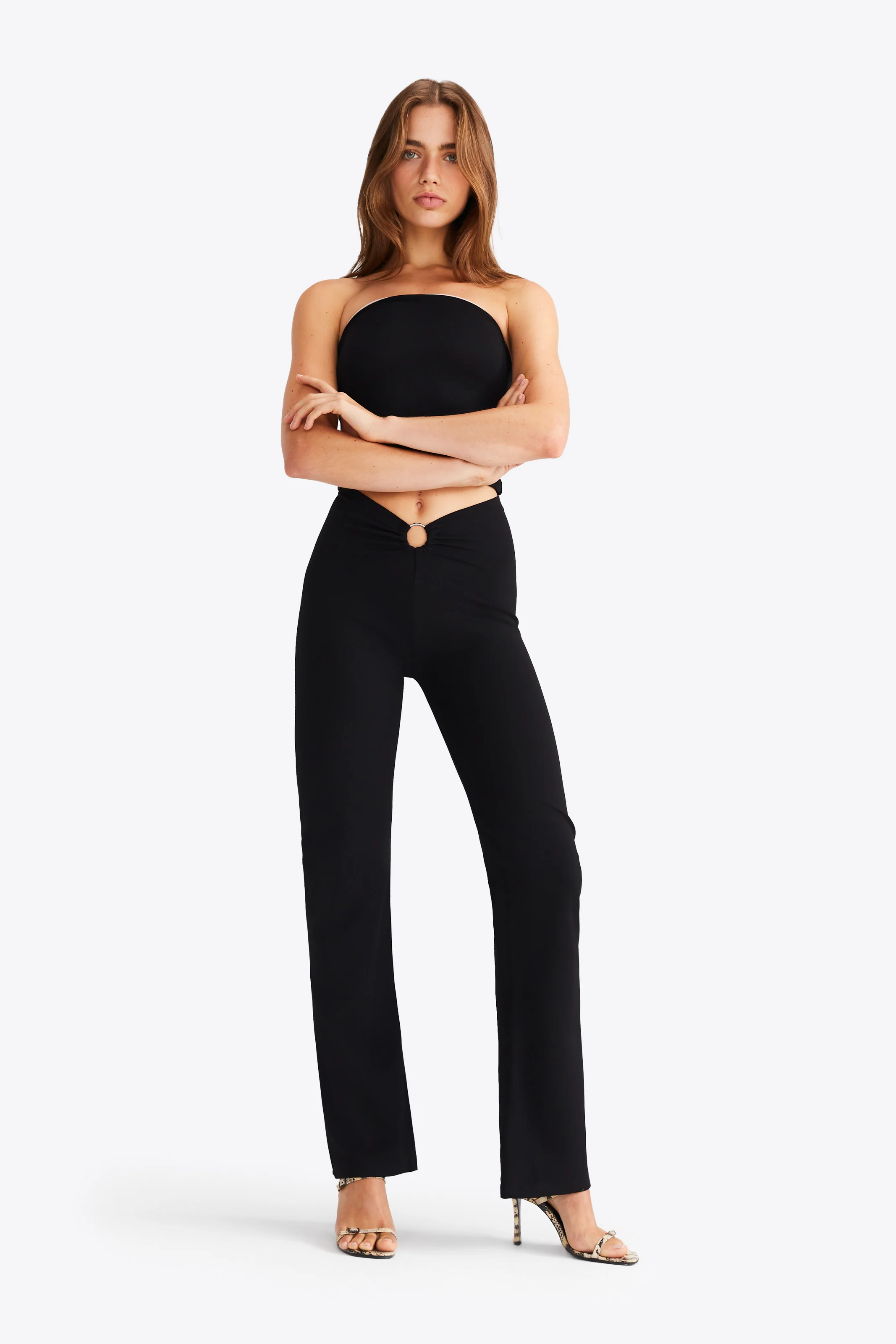 Oring Trousers - Black - Image 3