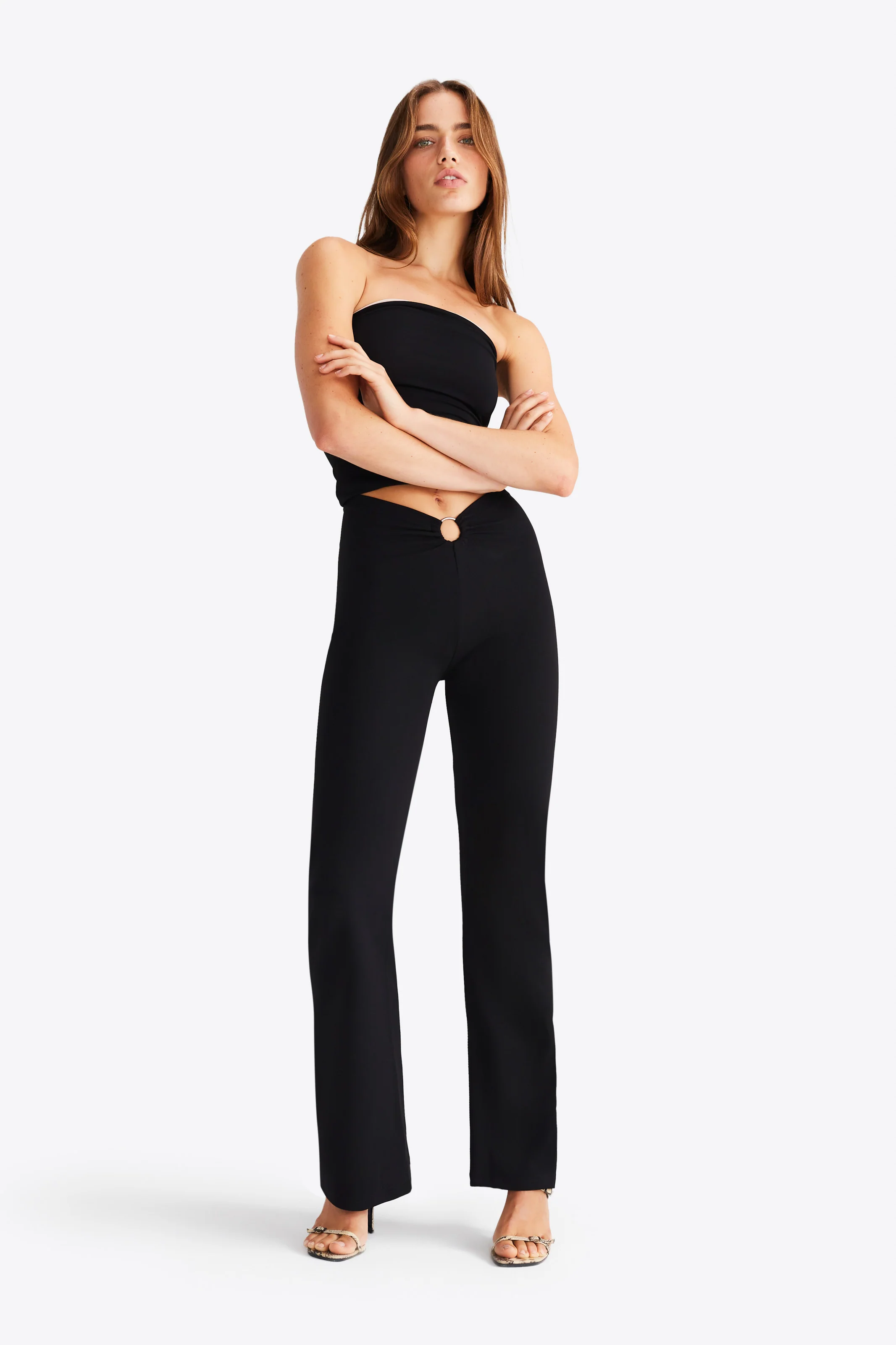 Oring Trousers - Black - Image 4
