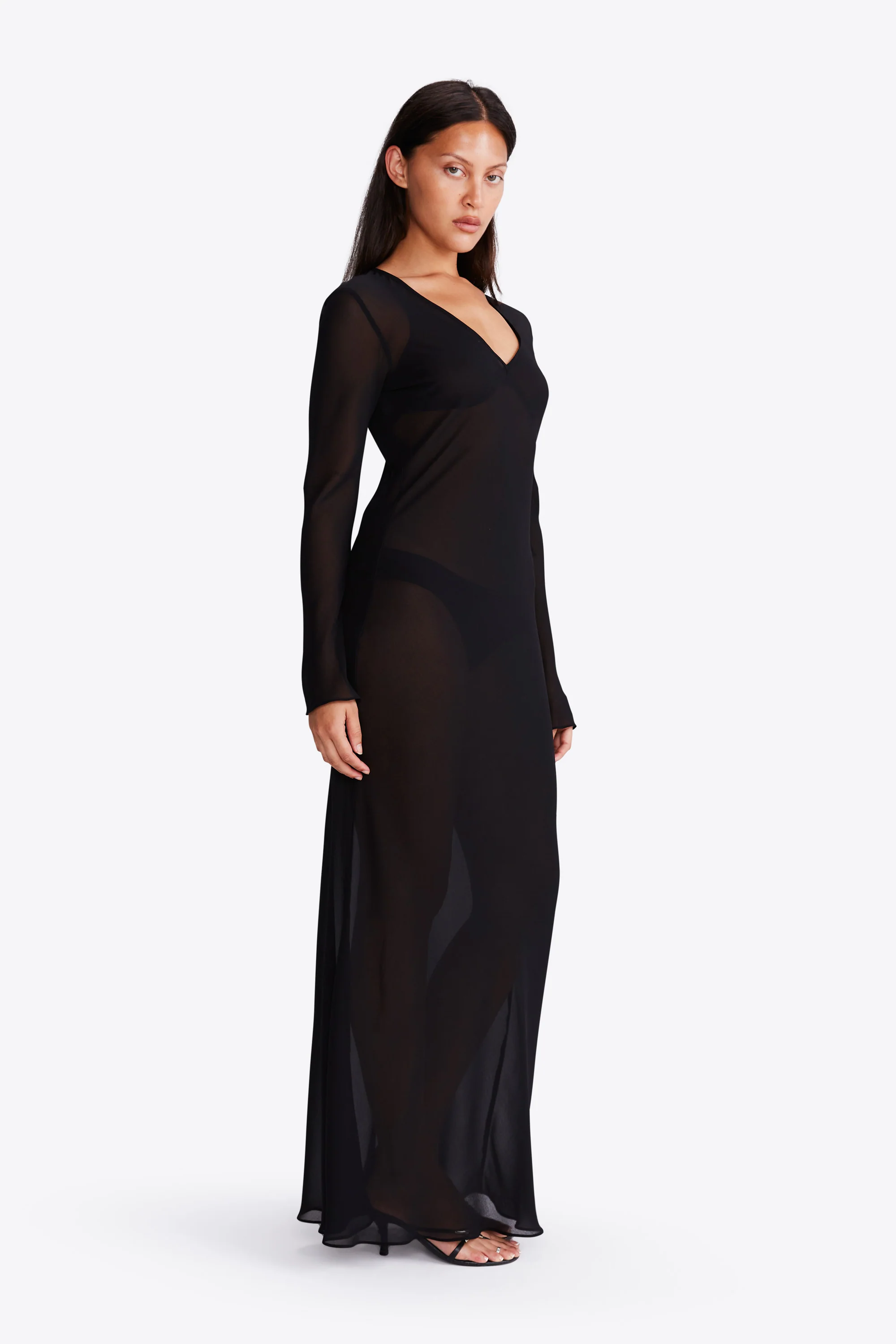 Phoenix Dress - Black - Image 4