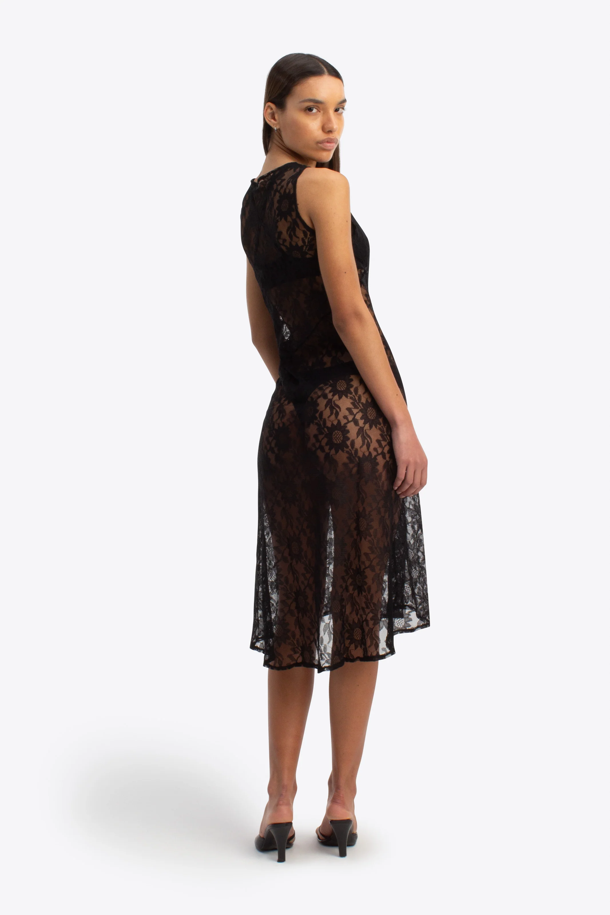 Cyra Dress - Black - Image 4