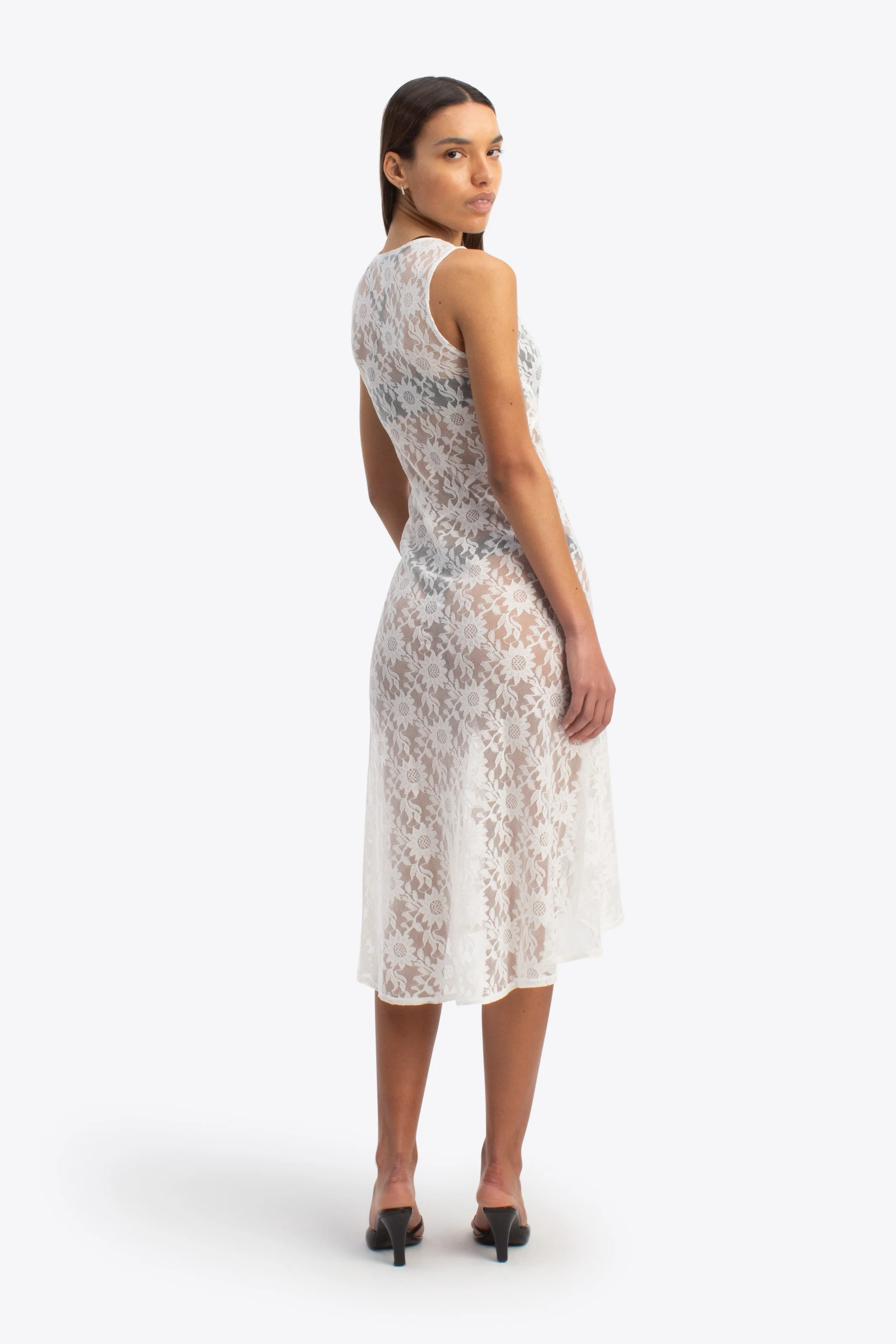 Cyra Dress - White - Image 4