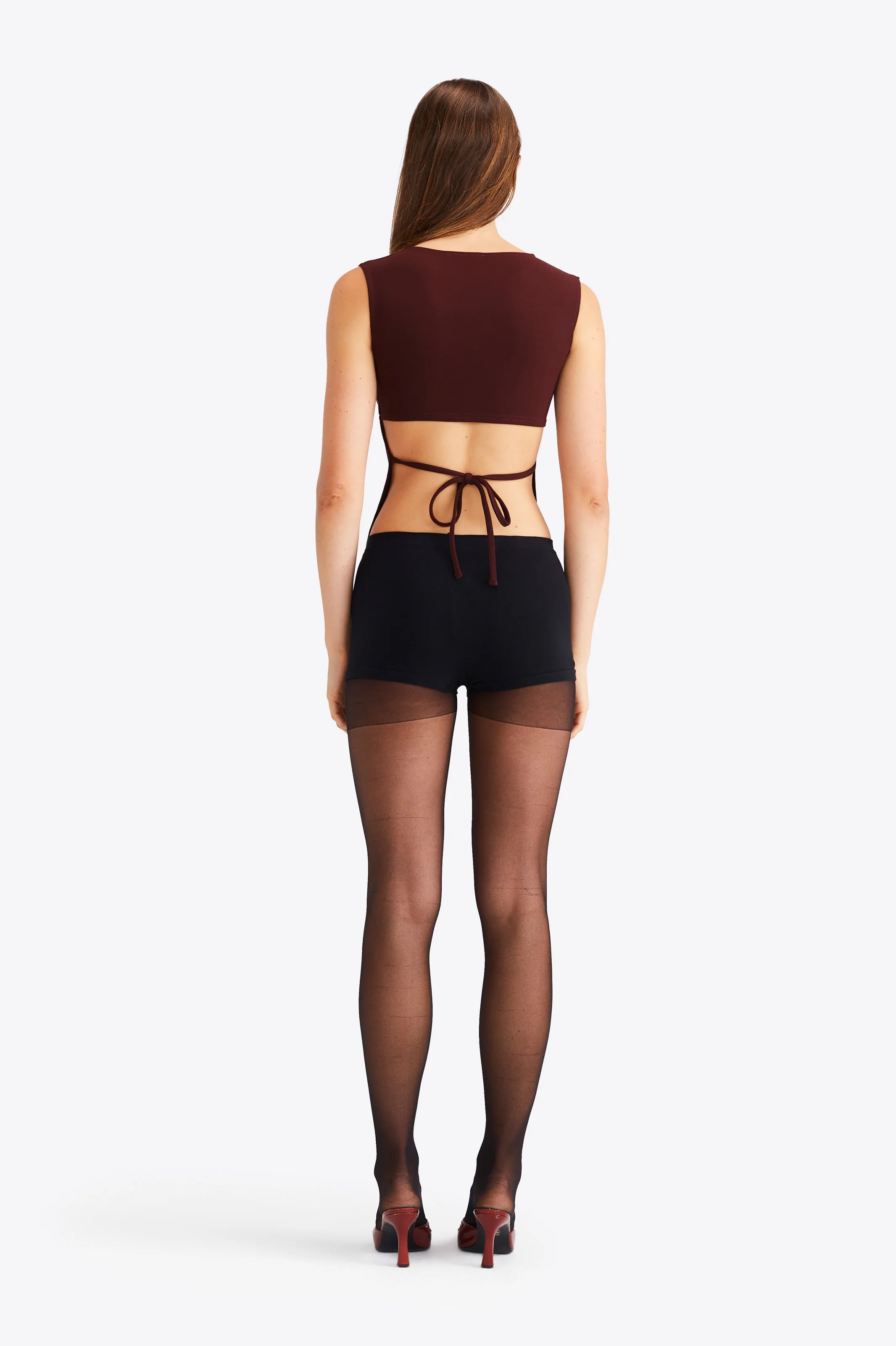Gina Top - Brown - Image 5