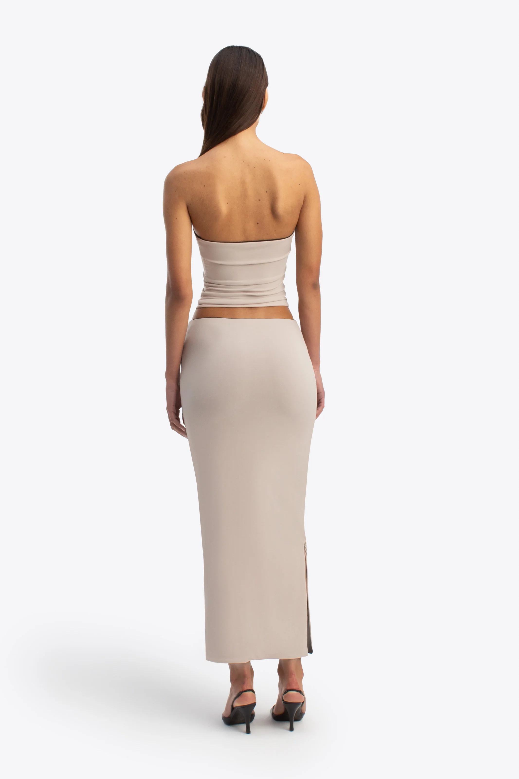 Nova Skirt - Black and Stone - Image 5