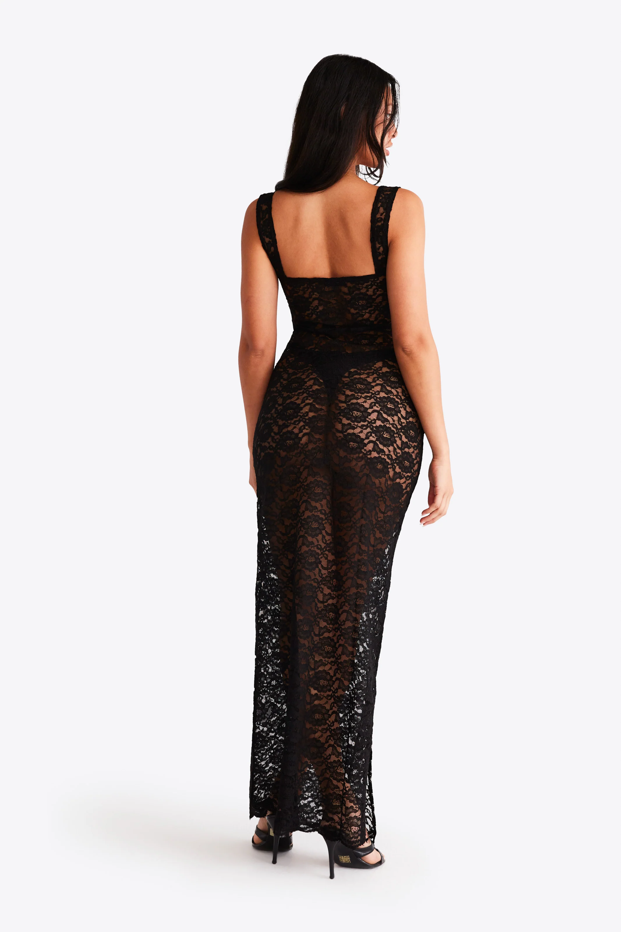 Roya Dress - Black - Image 5